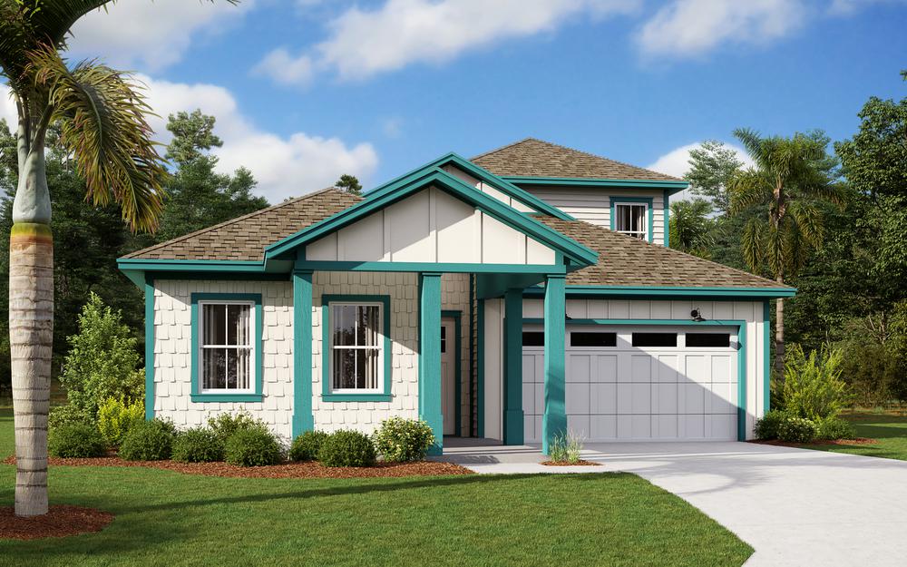 Azalea Bonus Floorplan Model. 2,688sf New Home in St. Cloud, FL