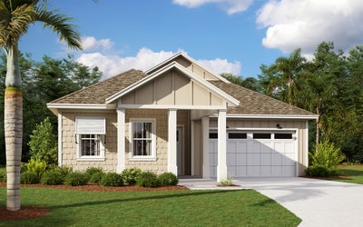 Azalea Floorplan Model. 3br New Home in St. Cloud, FL