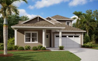 Azalea Bonus Floorplan Model. 4br New Home in St. Cloud, FL