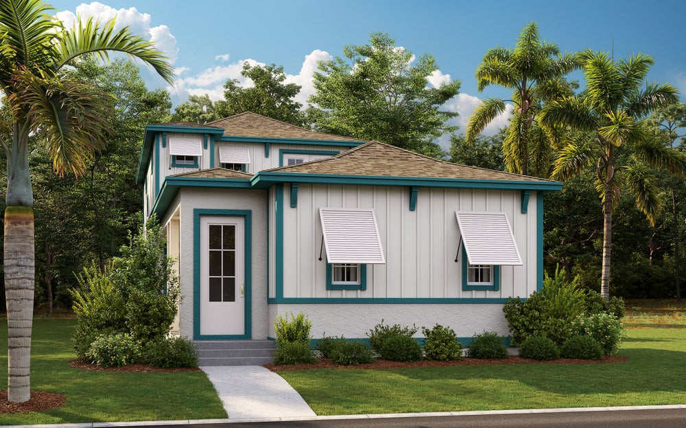 Brewer Floorplan Model. New Home in Lake Nona, FL