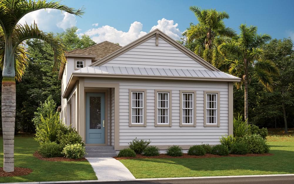 Brewer Floorplan Model. New Home in Orlando, FL