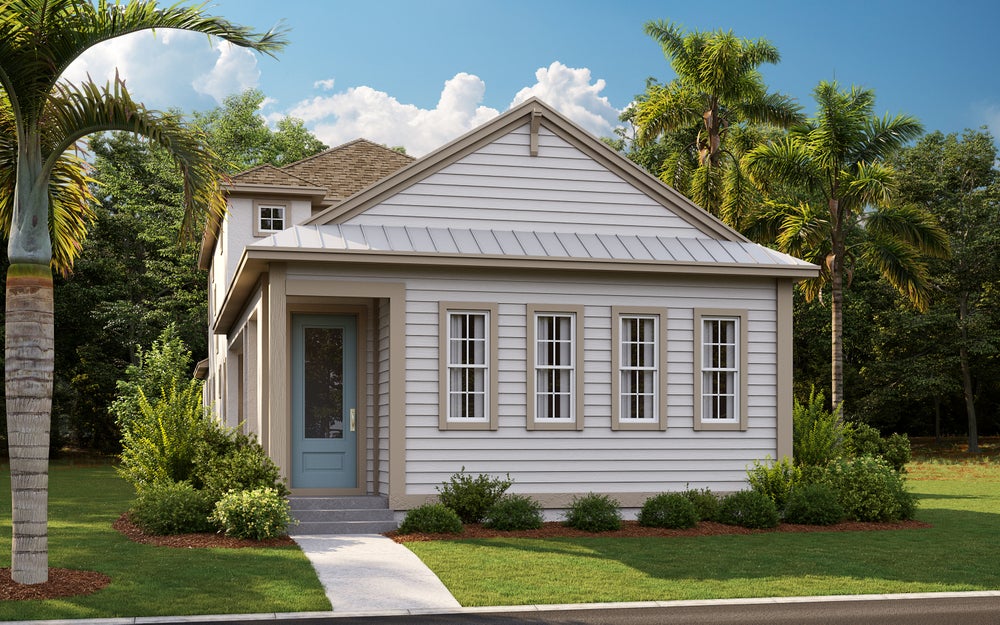 Brewer Floorplan Model. New Home in Lake Nona, FL
