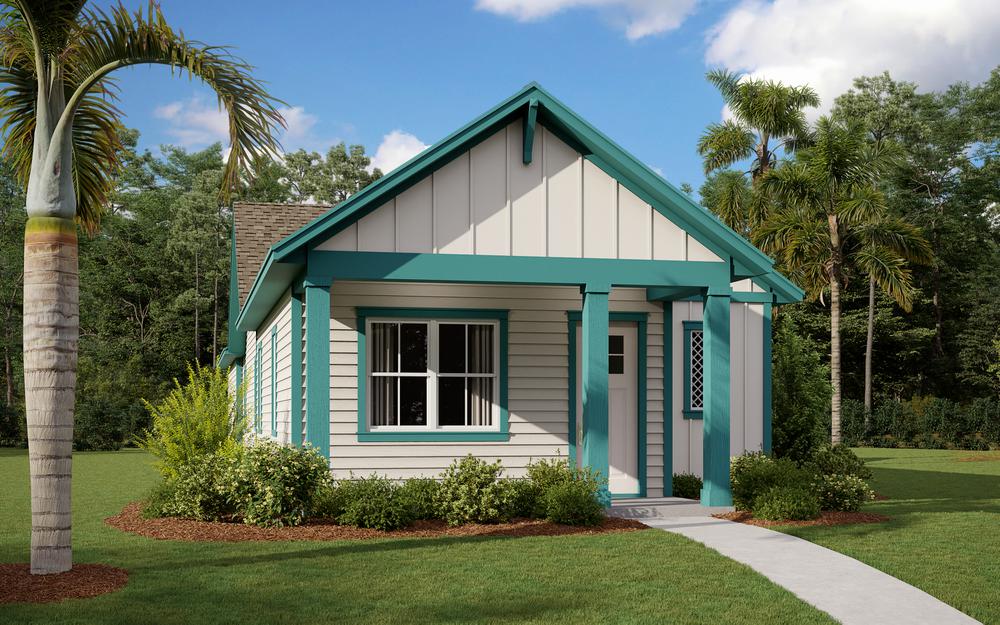 Hawthorne Model Floorplan. Hawthorn New Home in St. Cloud, FL