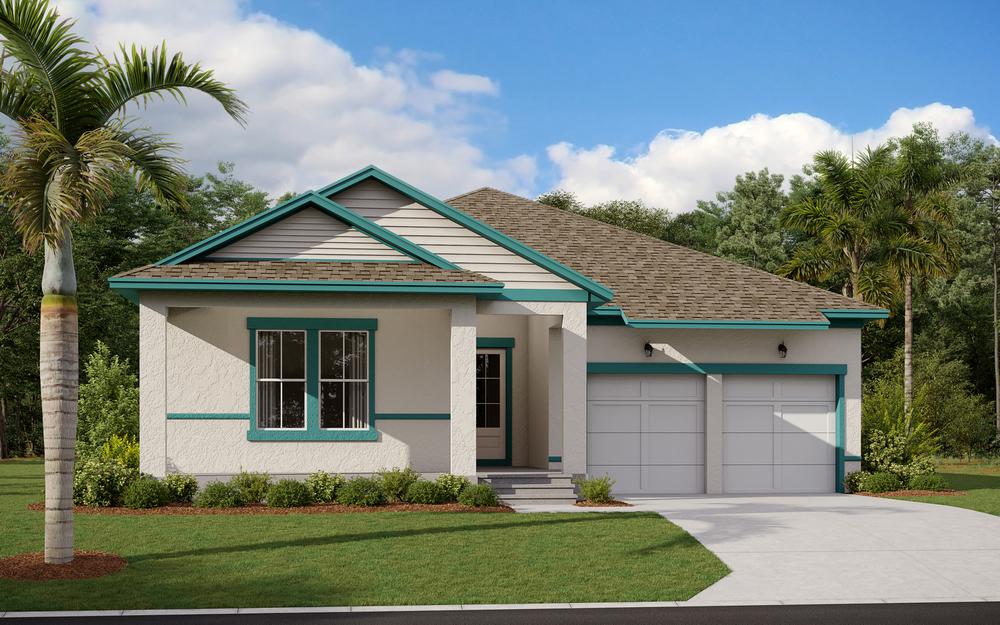 Coltman Model Floorplan. New Home in Orlando, FL