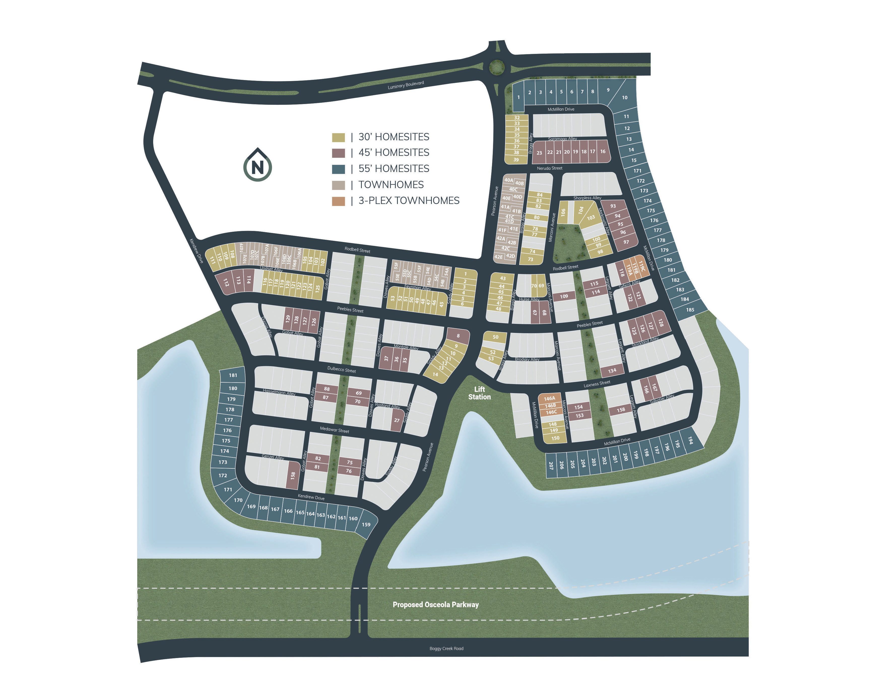 Orlando, FL Laureate Park New Homes from CraftHomes